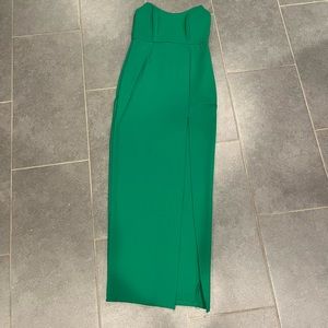 Revolve Superdown Green Gown